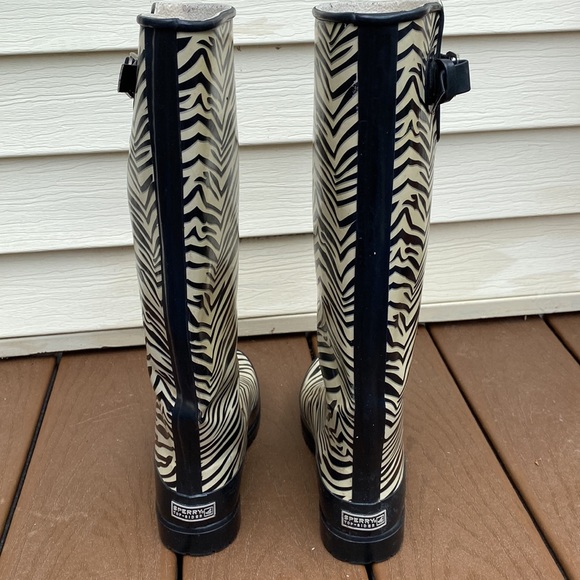 Sperry Top-Sider Zebra Rain Boot - Picture 3 of 7